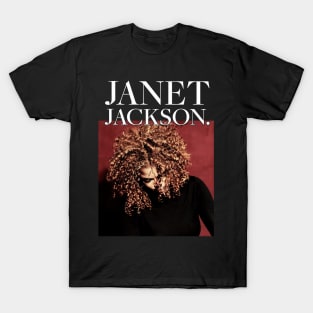 Janet Jackson 70s 80s Pop Music T-Shirt